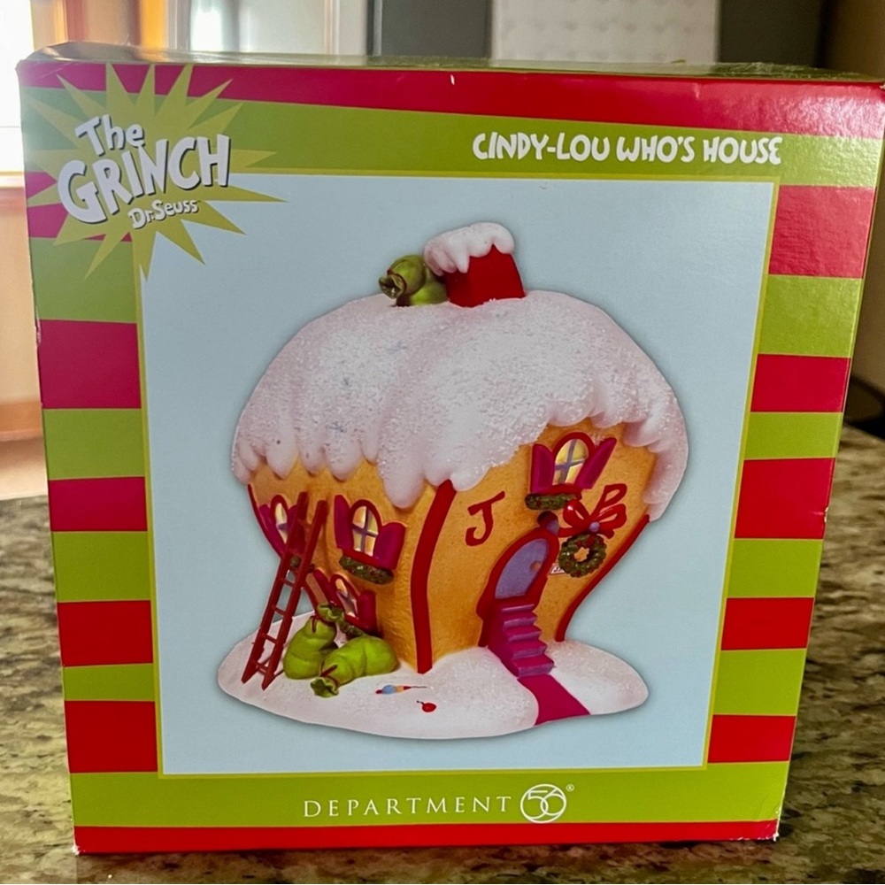 Department 56 The Grinch Dr. Seuss
Cindy Lou Who's House